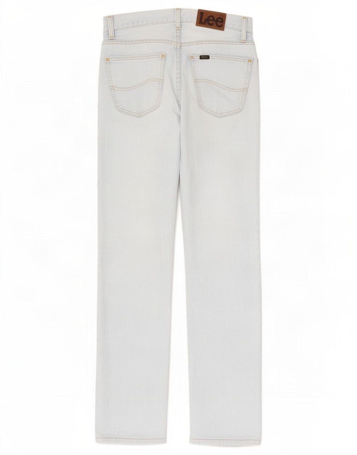 Jeans retos femininos Lee W28 L31 algodão azul
