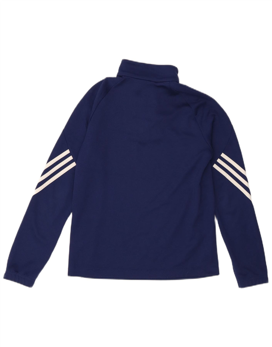Adidas Meninos Climalite Pullover Treino Top 11-12 Anos Grande Azul Marinho