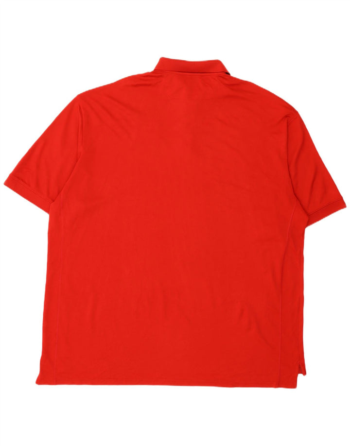 Camisa pólo de luta livre masculina RUSSELL ATLÉTICA 3XL poliéster vermelho