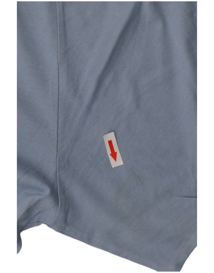 Camiseta masculina Adidas grande azul