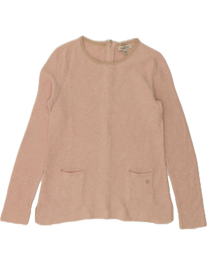 MASSIMO DUTTI Girls Cardigan Sweater 13-14 Years Pink Cotton Vintage Massimo Dutti and Second-Hand Massimo Dutti from Messina Hembry 