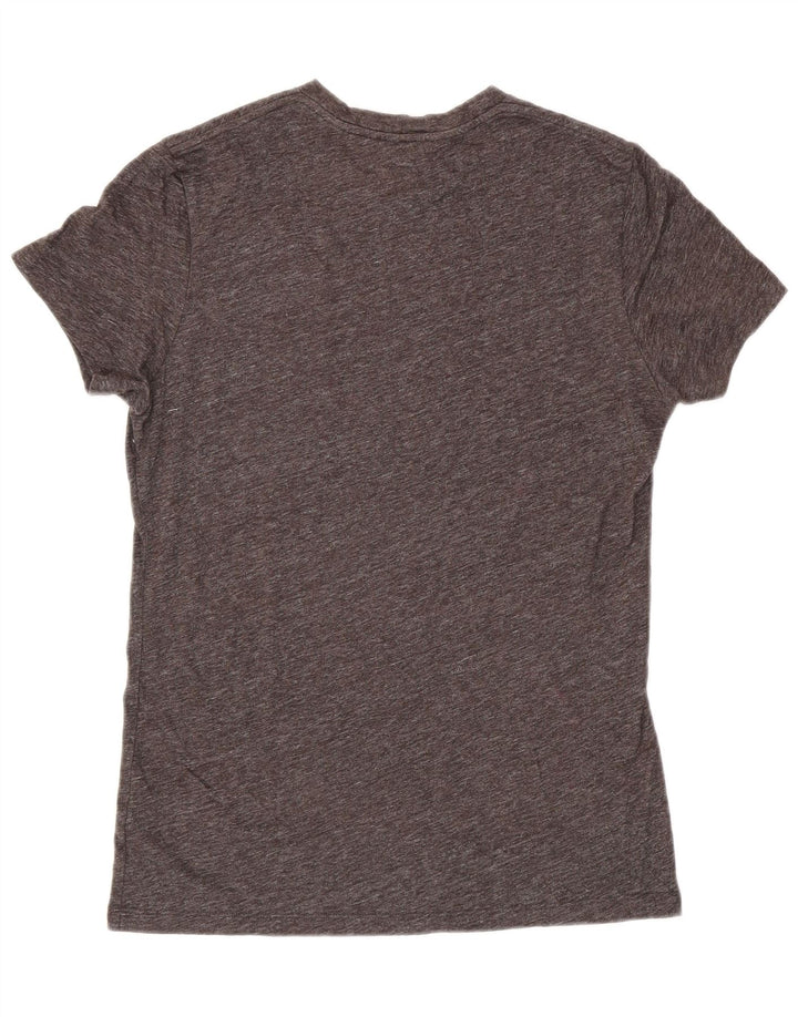 Camiseta masculina JACK WILLS pequena cinza manchada
