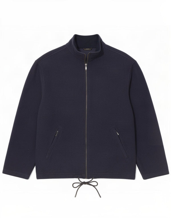 Marks & Spencer Mens St. Michael Fleece Jacket UK 40 Large Navy Blue