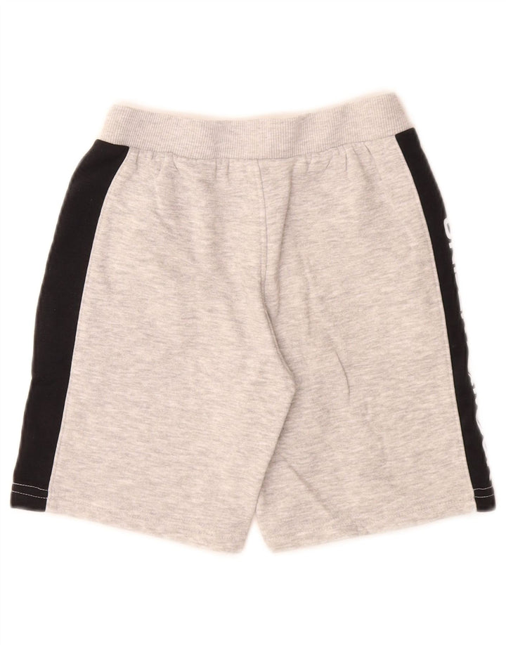 Shorts esportivos gráficos UNDER ARMOUR para meninos 6-7 anos cinza bloco colorido