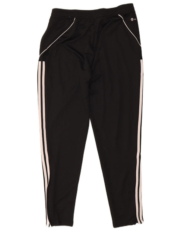 Adidas Mens Slim Fit Calças de Treino Grande Poliéster Preto