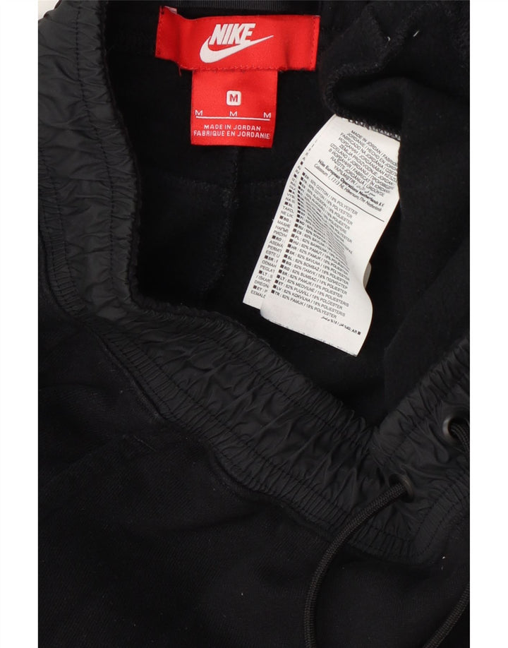 Nike Mens Treino Calças Joggers Médio Algodão Preto