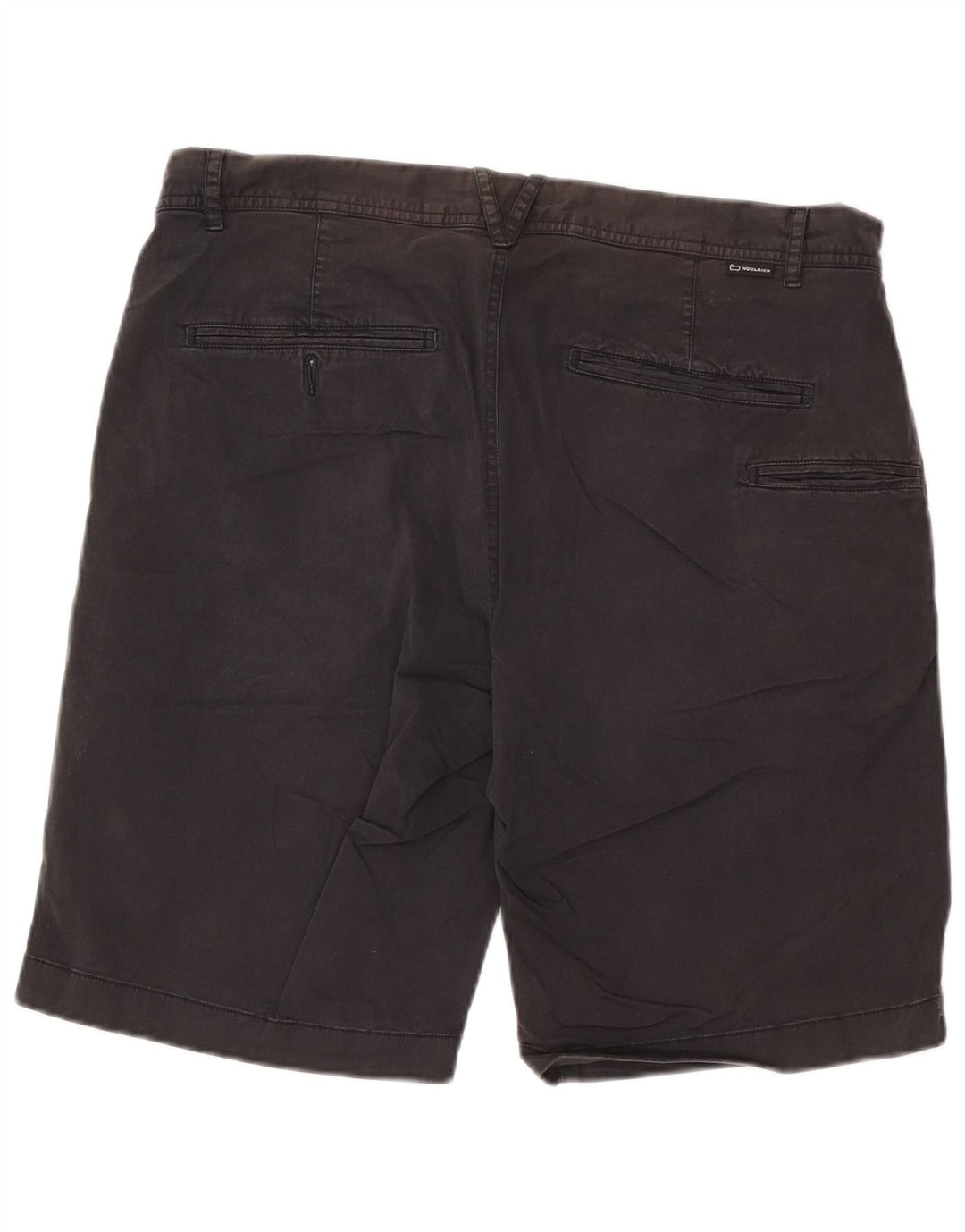 Shorts Chino masculino Woolrich W36 grande algodão preto