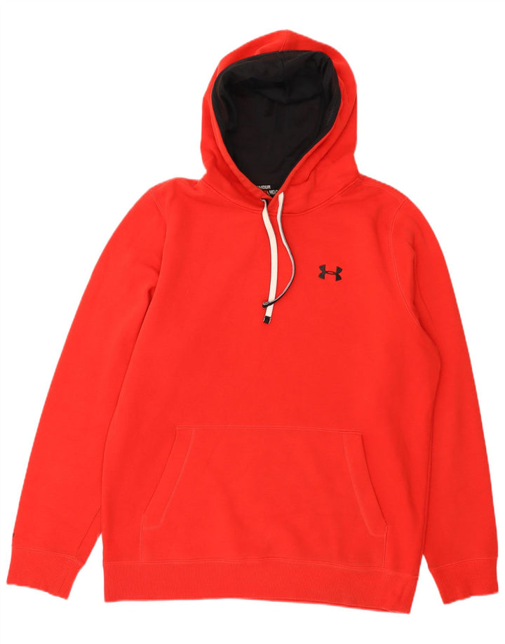 UNDER ARMOUR Mens moletom com capuz médio vermelho