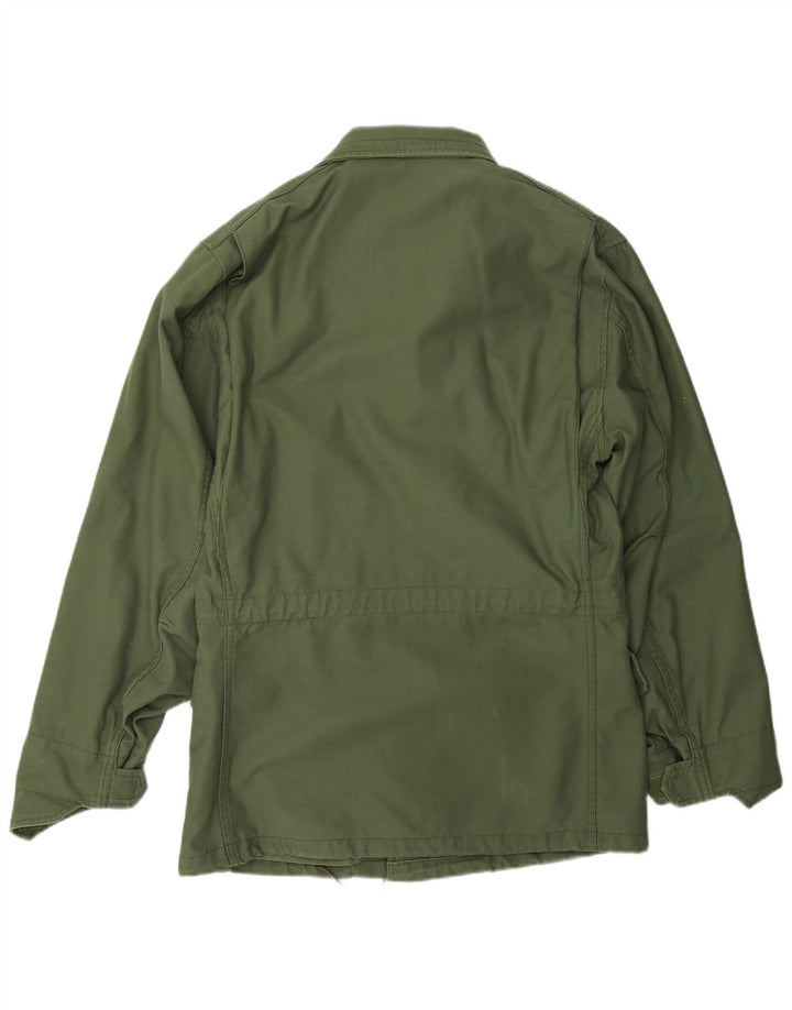 Jaqueta utilitária masculina ALPHA INDUSTRIES UK 36 algodão verde pequeno