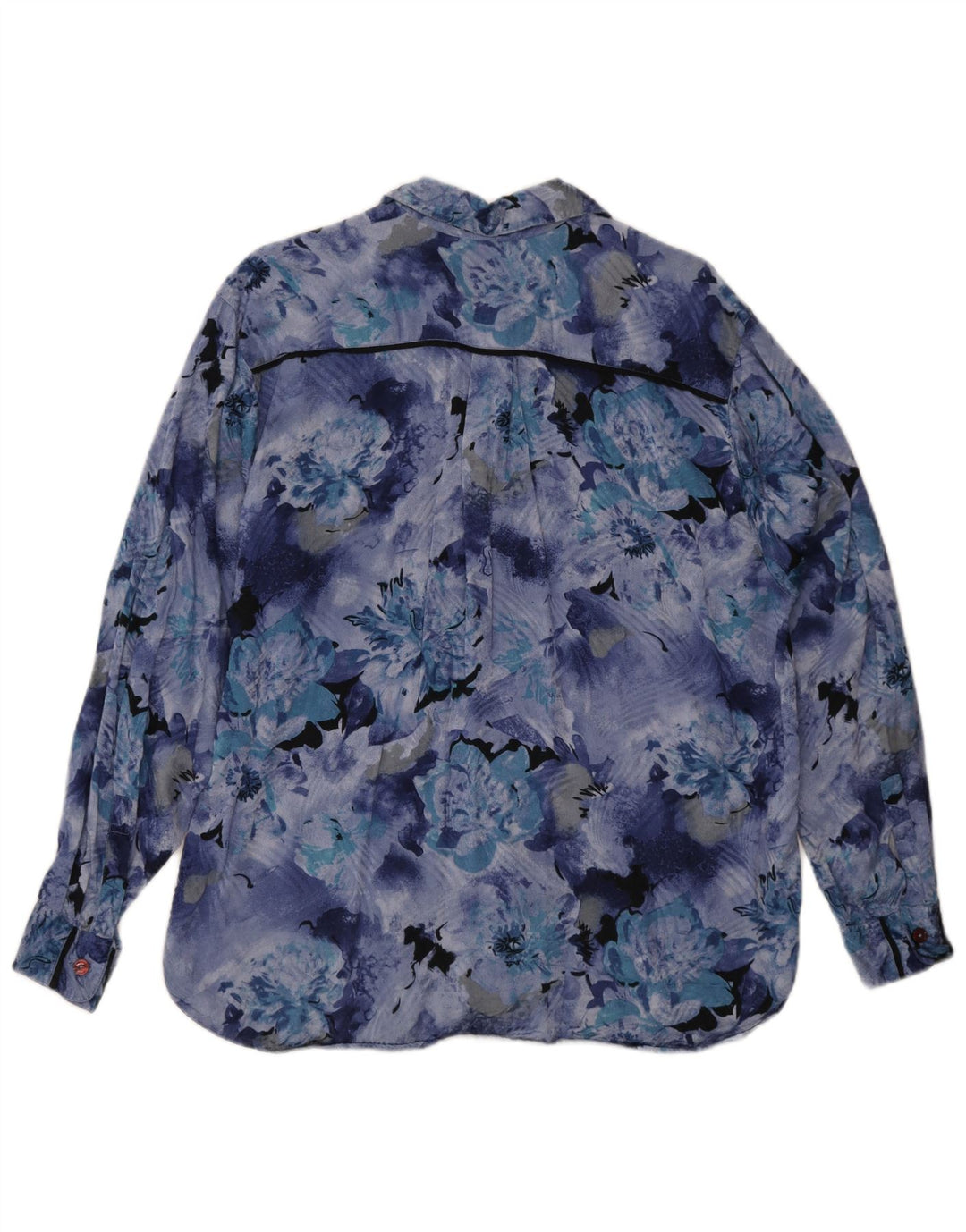 Camisa masculina Sisley médio azul floral