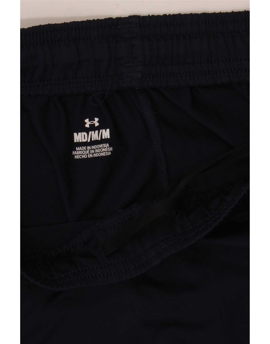 Calça de treino masculina Under Armour médio azul marinho poliéster