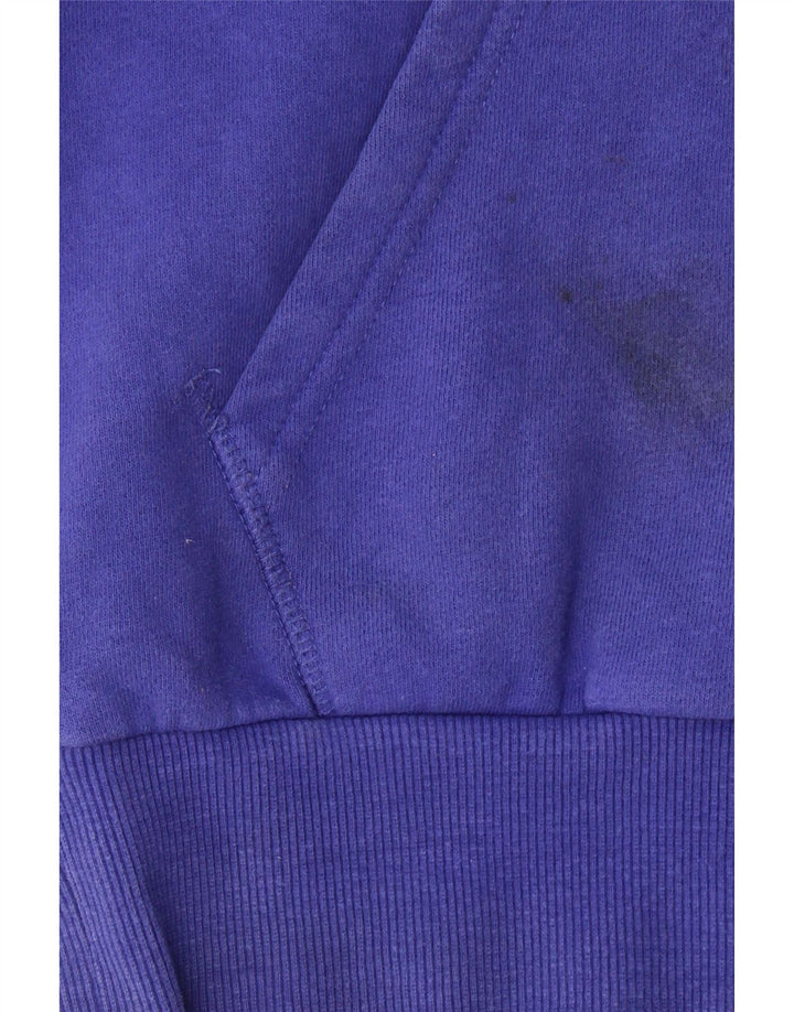 Suéter masculino com capuz gráfico ELLESSE algodão azul médio
