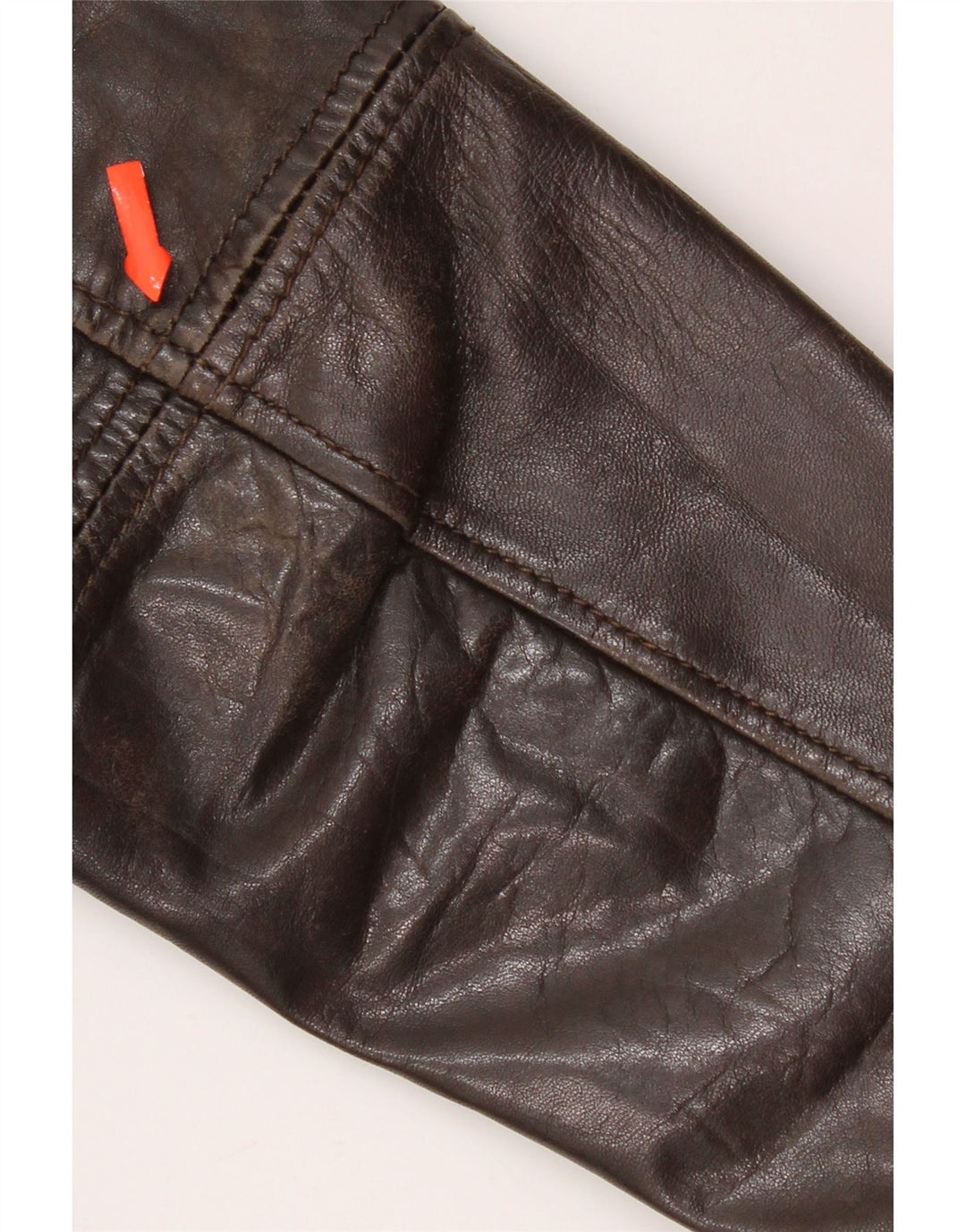 Jaqueta de couro bomber masculina On Spirit IT 48 couro marrom médio