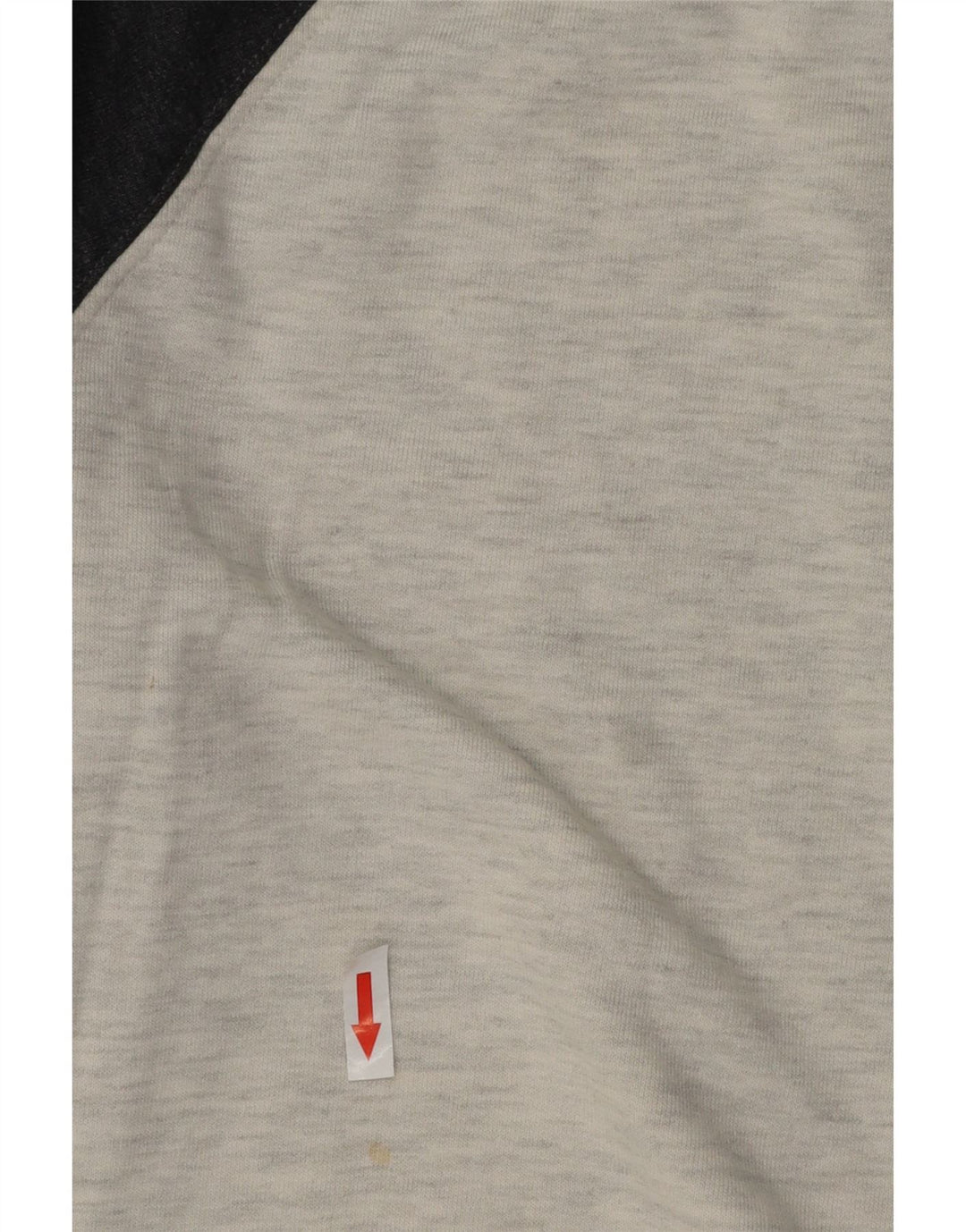 Vans Mens Moletom Jumper Pequeno Cinza Colorblock Algodão