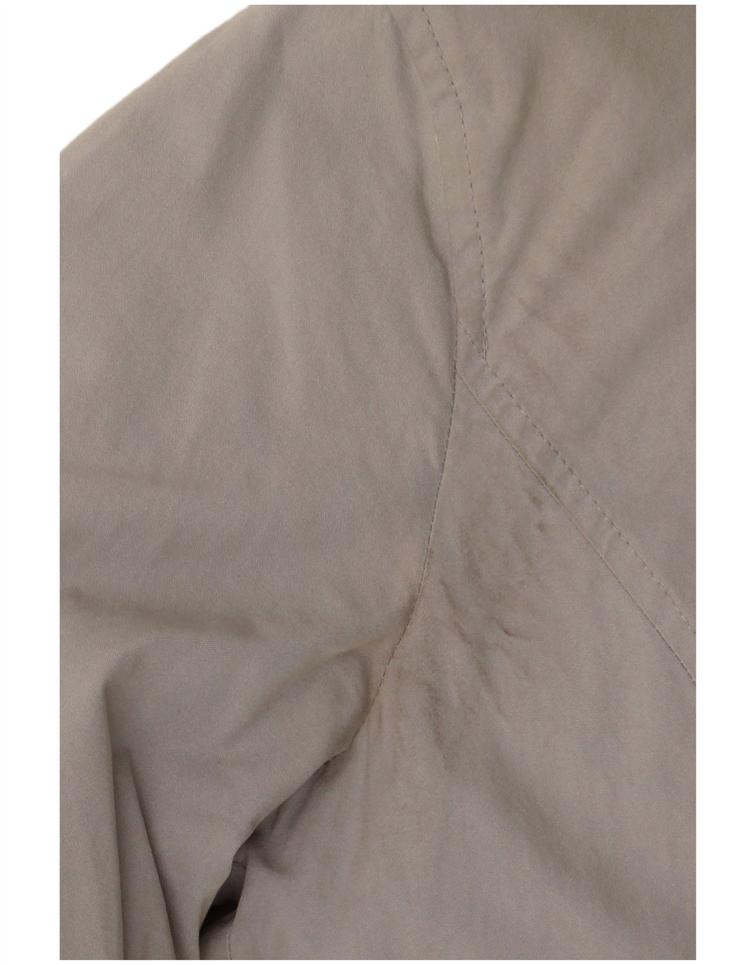 Casaco acolchoado com capuz feminino Woolrich Reino Unido 14 algodão cinza médio