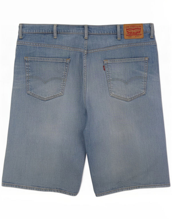Shorts jeans masculino 569 Levi's W44 2XL algodão azul