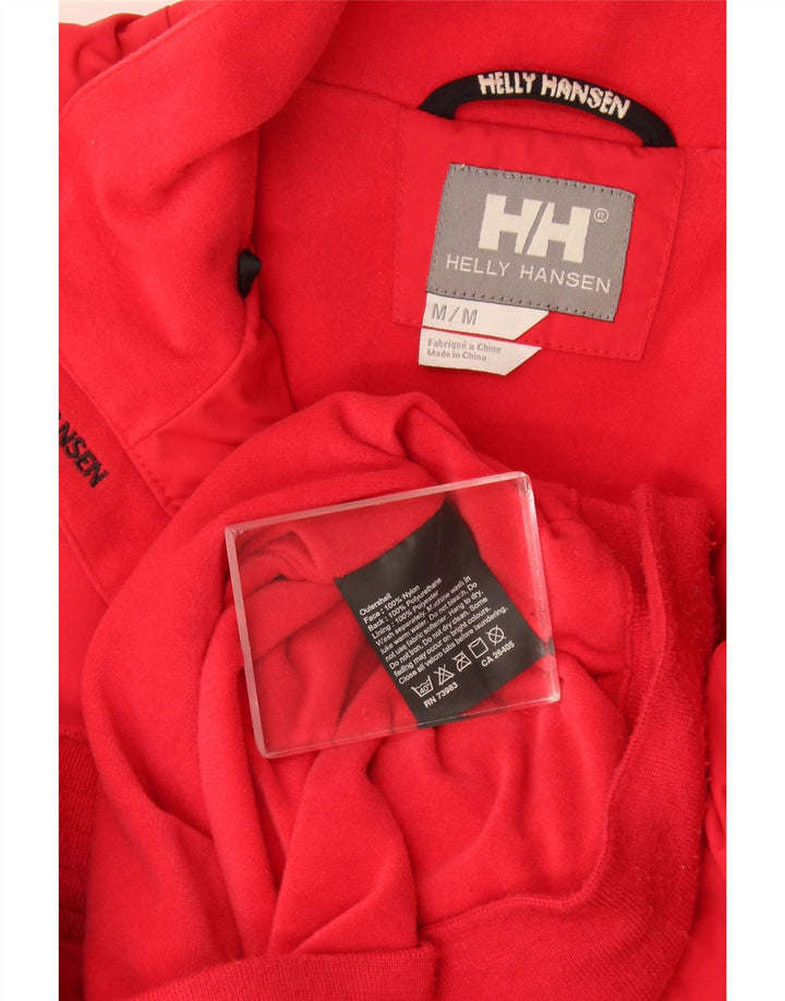 Jaqueta bomber masculina Helly Hansen Reino Unido 38 nylon vermelho médio