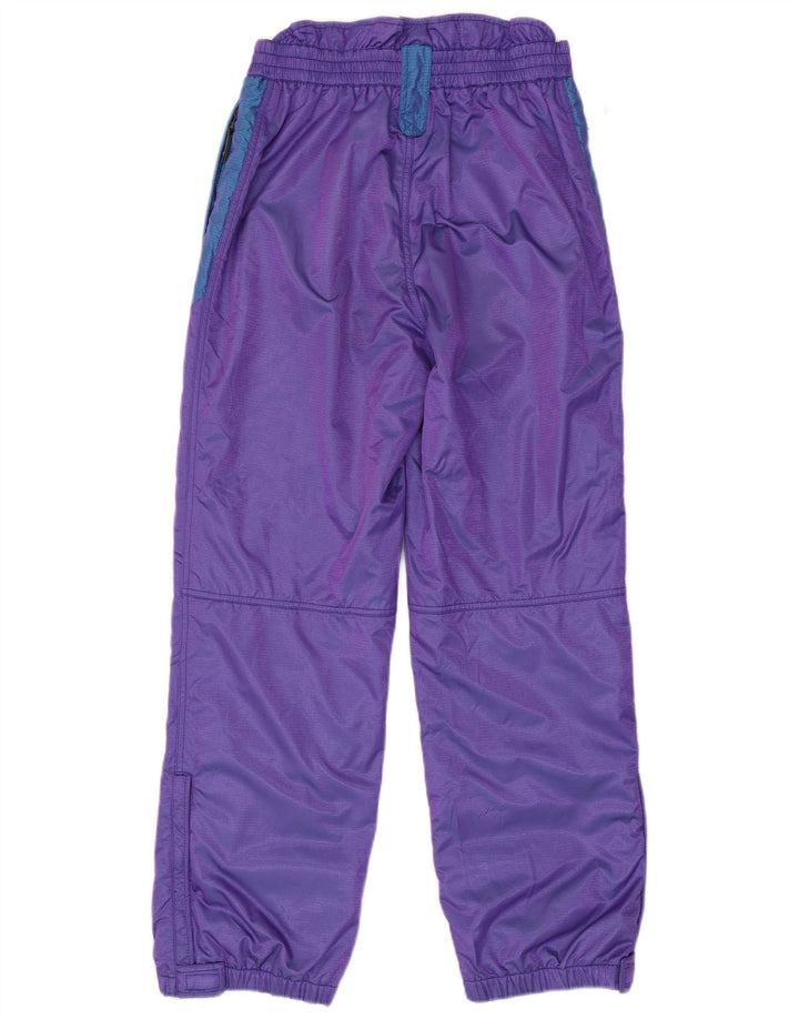 Ellesse Mens Graphic Ski Calças IT 52 Grande Roxo Colourblock Poliéster