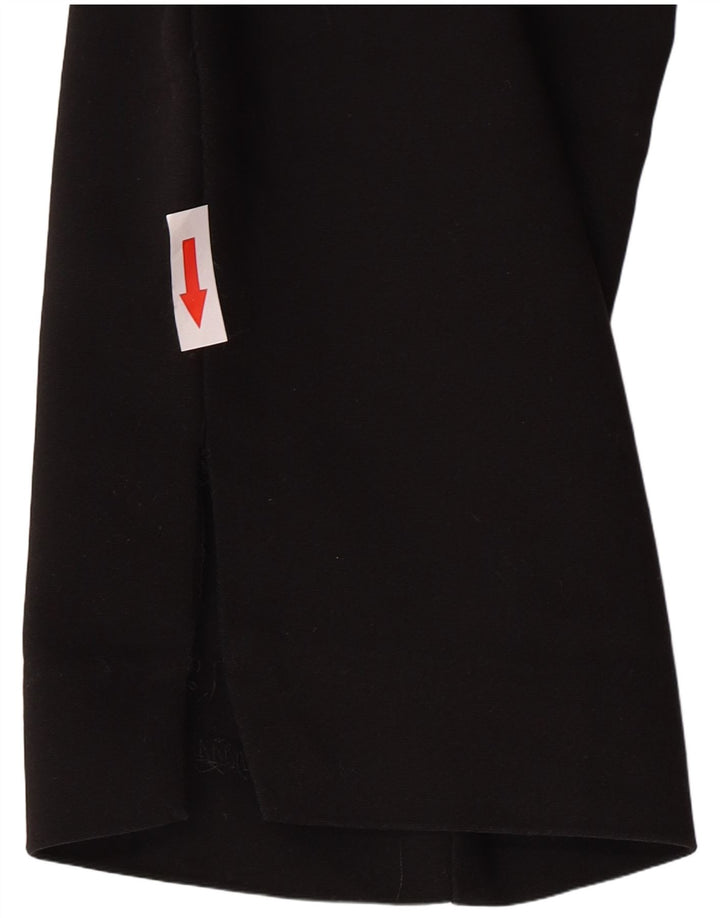 Zara Calça Chino Feminina Slim Médio W28 L26 Algodão Preto