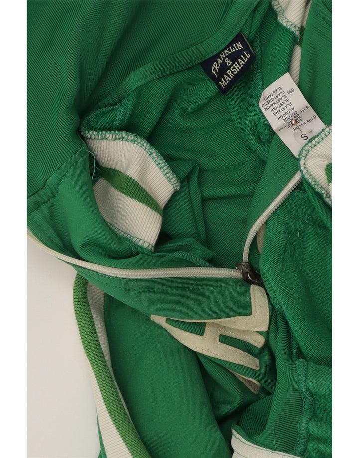 FRANKLIN & MARSHALL Jaqueta masculina de agasalho pequeno bloco colorido verde