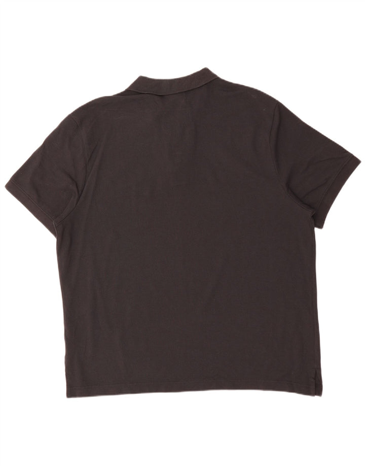 Camisa polo masculina NIKE XL preta de algodão