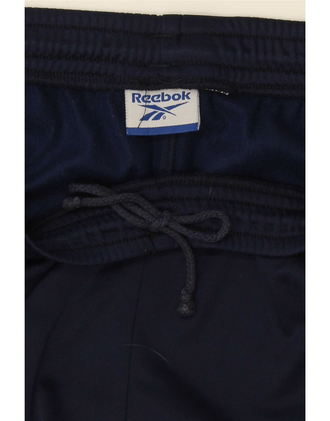 Calça de treino masculina Reebok grande bloco colorido azul marinho