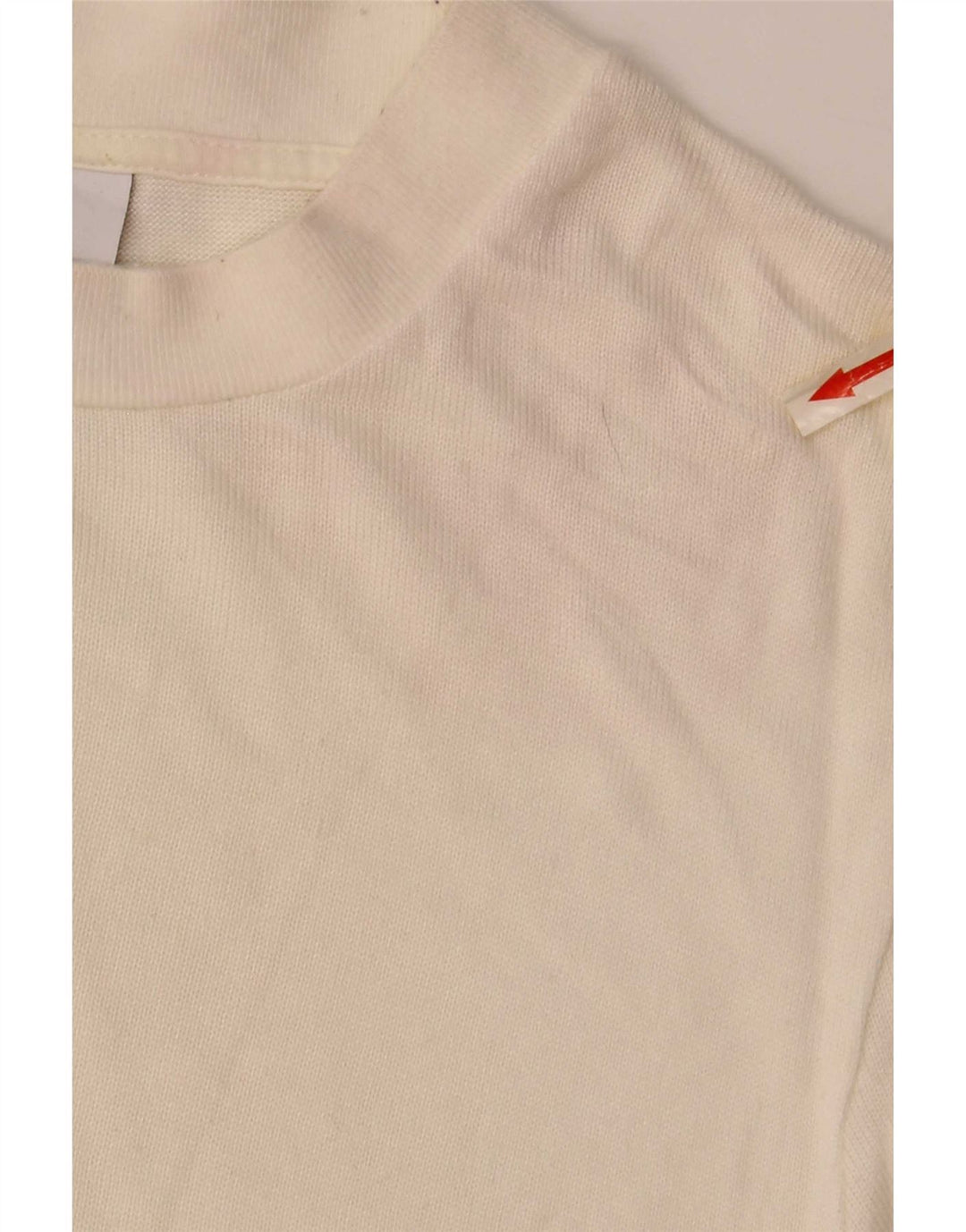 Camiseta masculina Zara Top médio off white