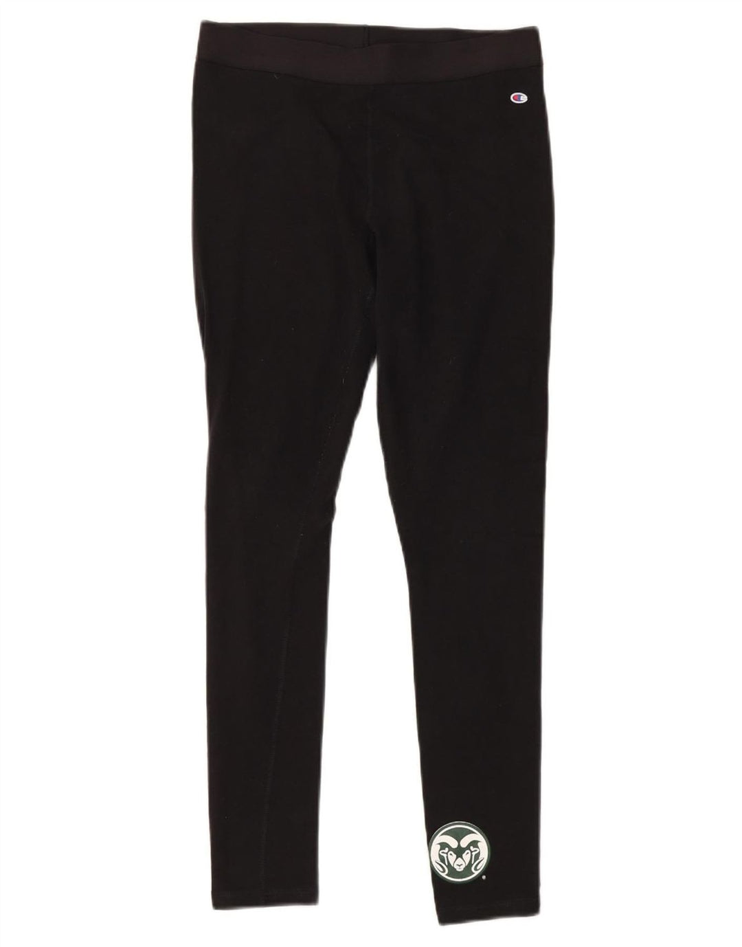 Leggings femininas CHAMPION Colorado State Rams Reino Unido 12 algodão preto médio
