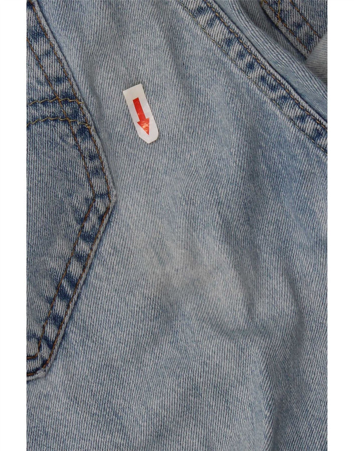 Calça jeans reta masculina Levi's W30 L30 azul algodão