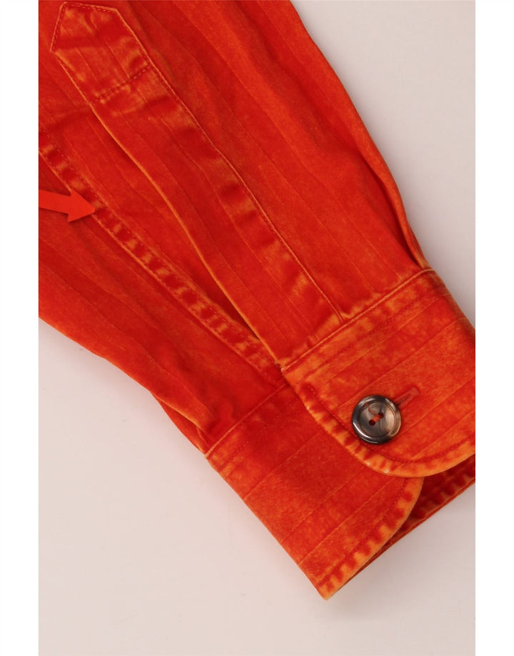Camisa masculina Signum laranja médio