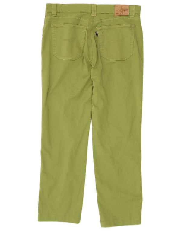 Jeans retos masculinos Jeckerson W38 L28 algodão verde