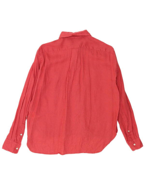 Polo Ralph Lauren Camisa Masculina XS Linho Rosa