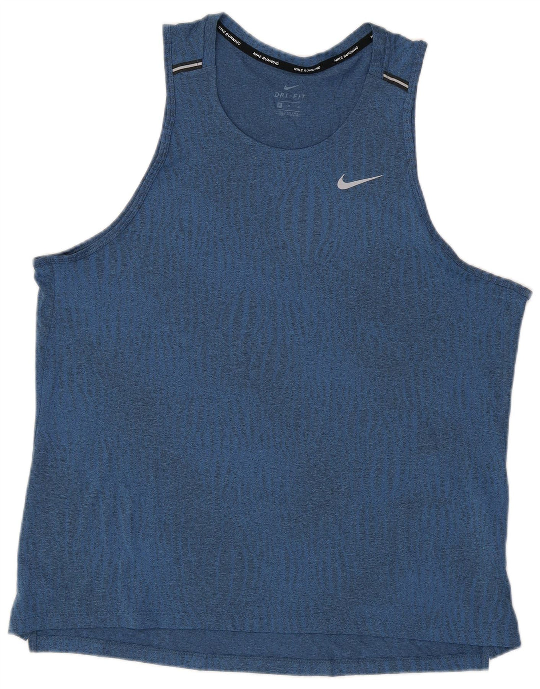 Colete Nike Masculino Dri Fit Top XL Azul Poliéster
