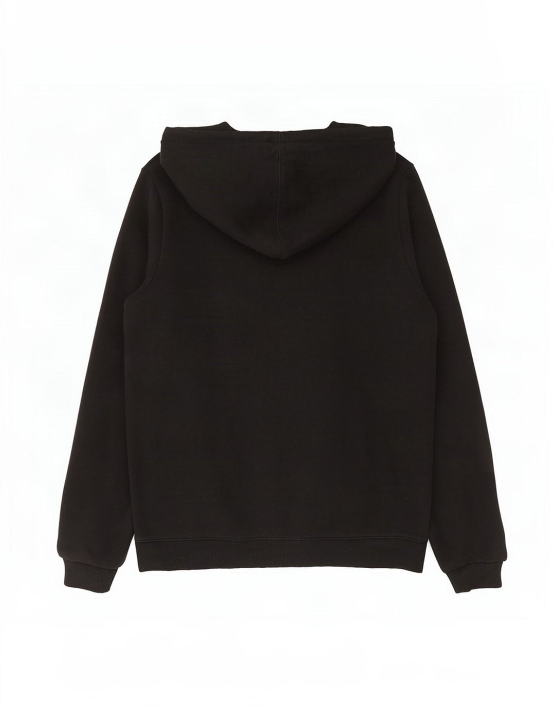 Reebok Mens Graphic Hoodie Jumper Médio Algodão Preto
