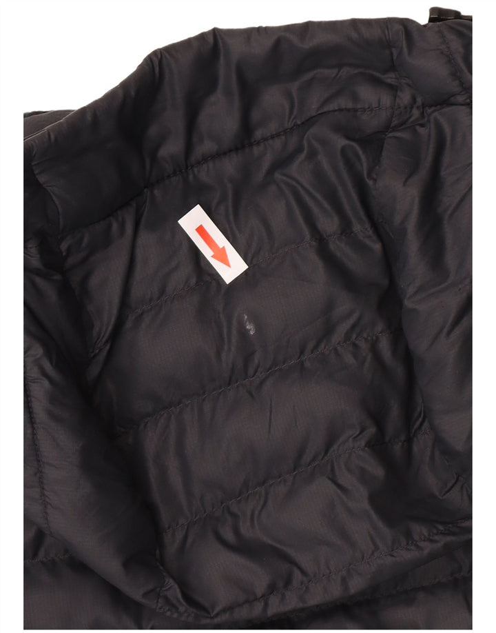 Jaqueta masculina acolchoada com capuz Berghaus UK 36 pequena poliamida preta