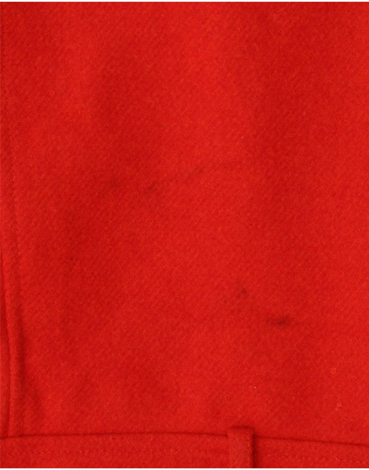 Sobretudo feminino Marks & Spencer UK 12 acrílico vermelho médio