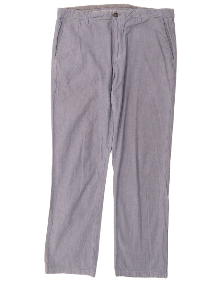 CALVIN KLEIN Calça Chino Masculina Reta W34 L32 Azul