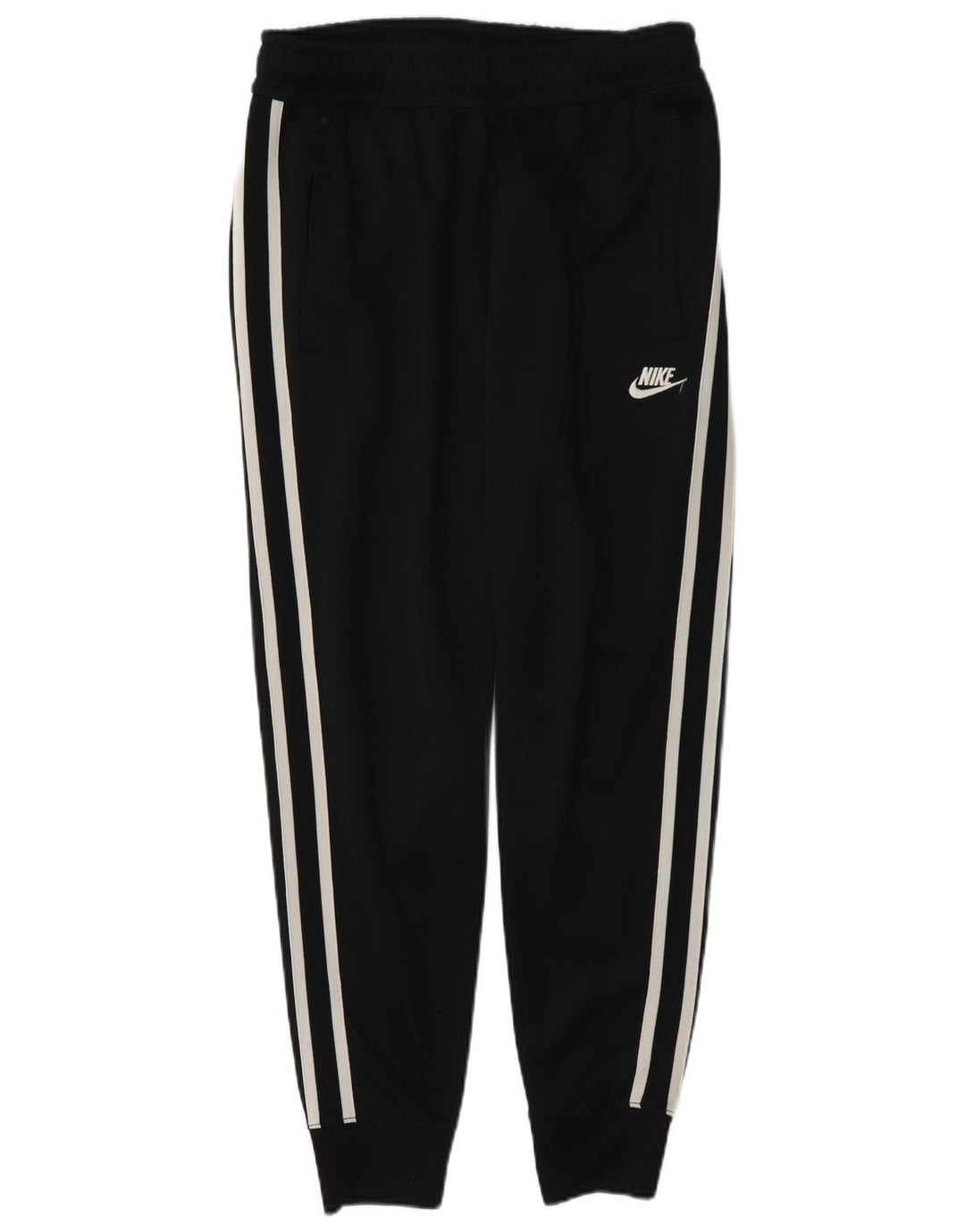 Nike Mens Treino Calças Joggers Pequeno Poliéster Preto