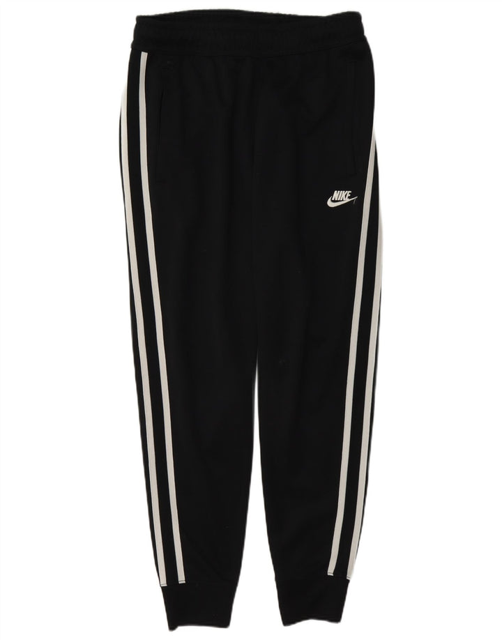 Nike Mens Treino Calças Joggers Pequeno Poliéster Preto