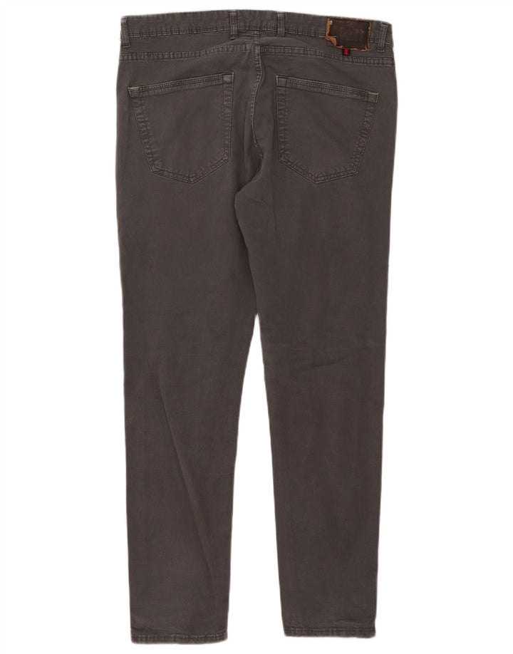 Zara Mens Slim Jeans EU 44 Grande W34 L29 Algodão Cinza