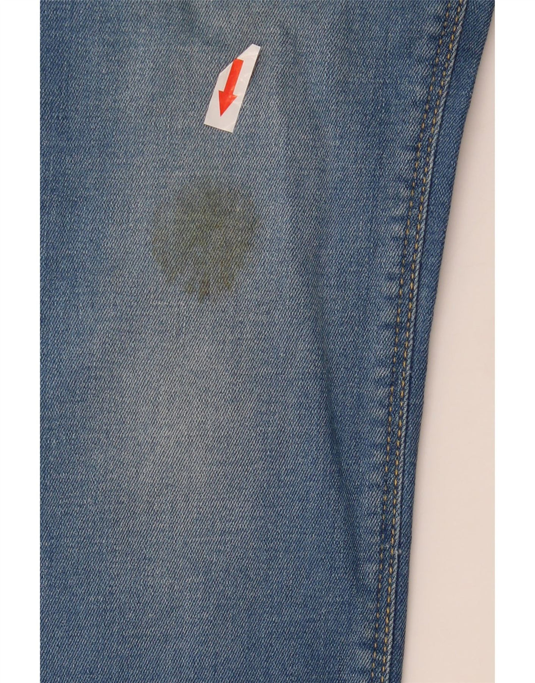 ZARA Jeans Slim Feminino EU 40 Médio W30 L30 Azul