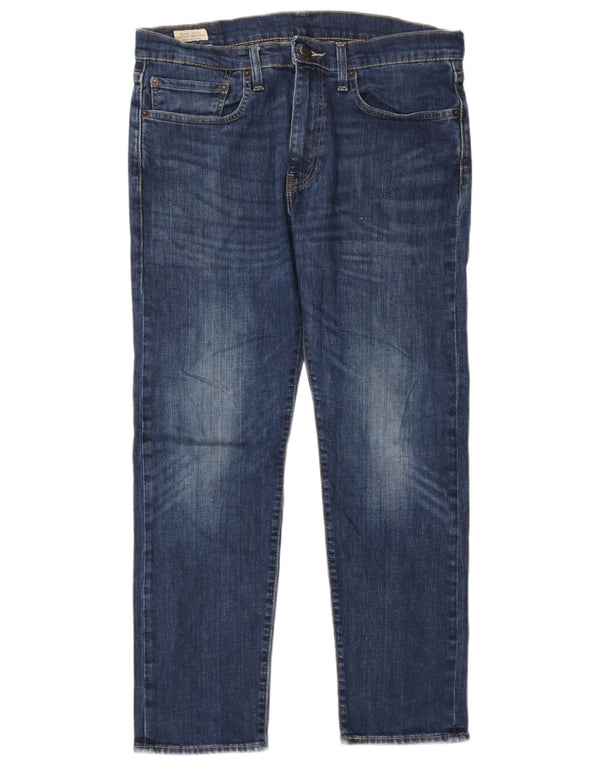 Levi's Masculino 502 Tapered Jeans W34 L30 Azul Algodão