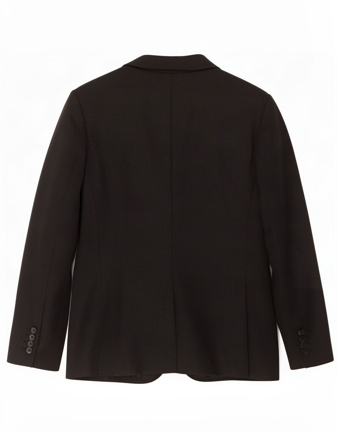 Jaqueta blazer masculina Zara com 2 botões Reino Unido 38 poliéster preto médio