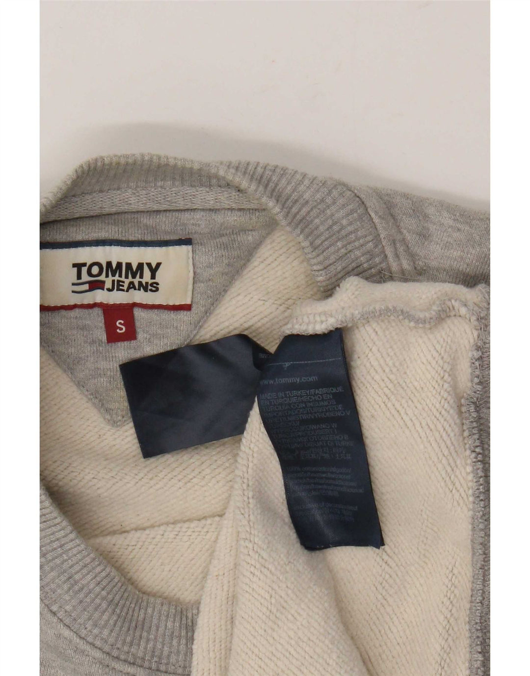 Tommy Hilfiger moletom masculino jumper pequeno algodão cinza