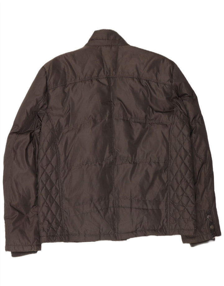 Jaqueta acolchoada masculina Navigare UK 46 3XL poliéster preto