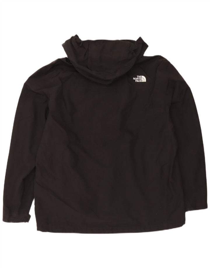 Jaqueta de chuva masculina com capuz The North Face UK 42 XL poliéster preto