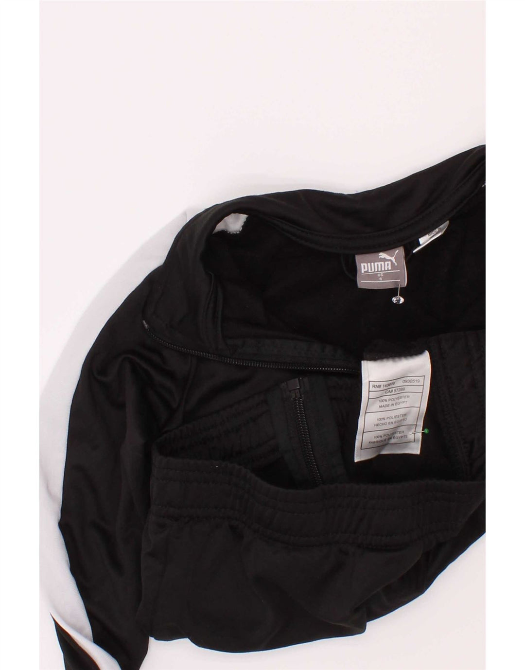 Jaqueta Puma Meninos Treino Top 3-4 Anos Preto Colourblock Poliéster