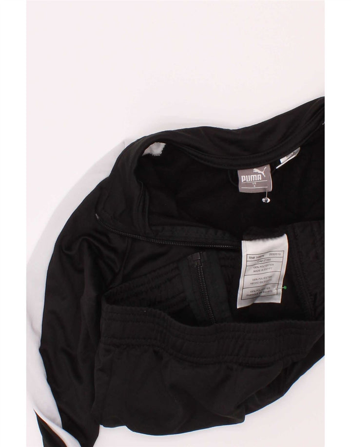 Jaqueta Puma Meninos Treino Top 3-4 Anos Preto Colourblock Poliéster