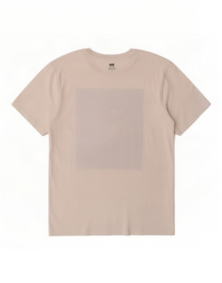 Camiseta gráfica masculina Levi's Top grande branco