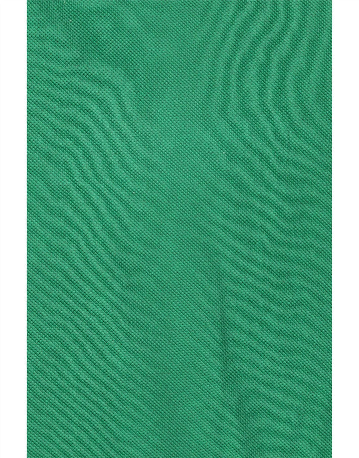 Camisa polo masculina Lacoste algodão verde médio